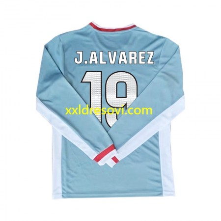 Atlético Madrid Julian Alvarez 19 Gostujući Nogometni Dres 2024-2025 Dugim Rukavima